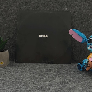 Vintage Cinema (Kino)  - Black Album LP/Victor Tsoi Vinyl Record Vintage 80’s Vinyl/USSR Rock Band/