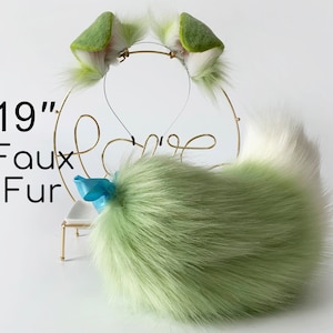 Herdershond staart en oor set Shiba Inu hond oor en staart set hondenstaart dier cosplay petplay puppy oor en staart set puppy staart halloween