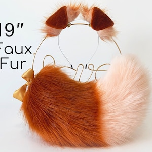 Shepherd dog tail and ear set Shiba Inu dog ear and tail set dog tail animal cosplay petplay puppy ear and tail set puppy tail halloween