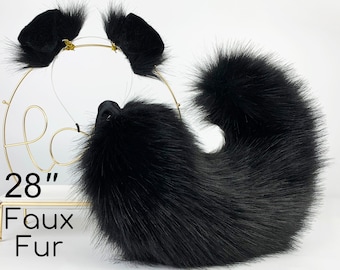 Shepherd dog tail and ear set Shiba Inu dog ear and tail set dog tail animal cosplay petplay puppy ear and tail set puppy tail halloween