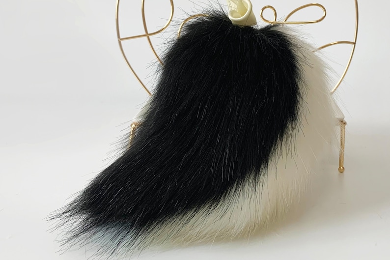 Black White Realistic Bunny Ear and Tail Set Rabbit Ear and Etsy