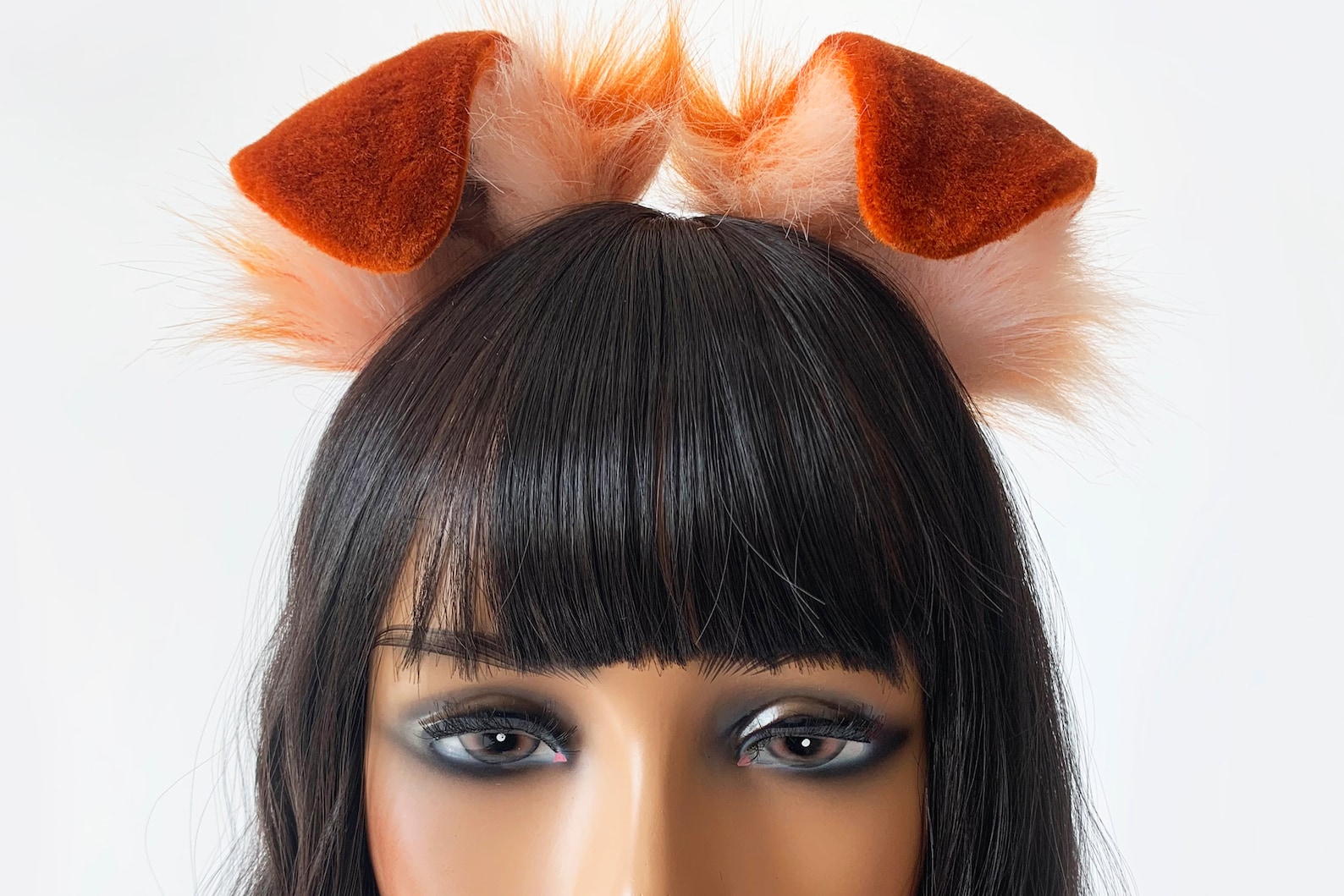 Brown Pink Shepherd Dog Ear Headband Puppy Ear Anime Cosplay Etsy
