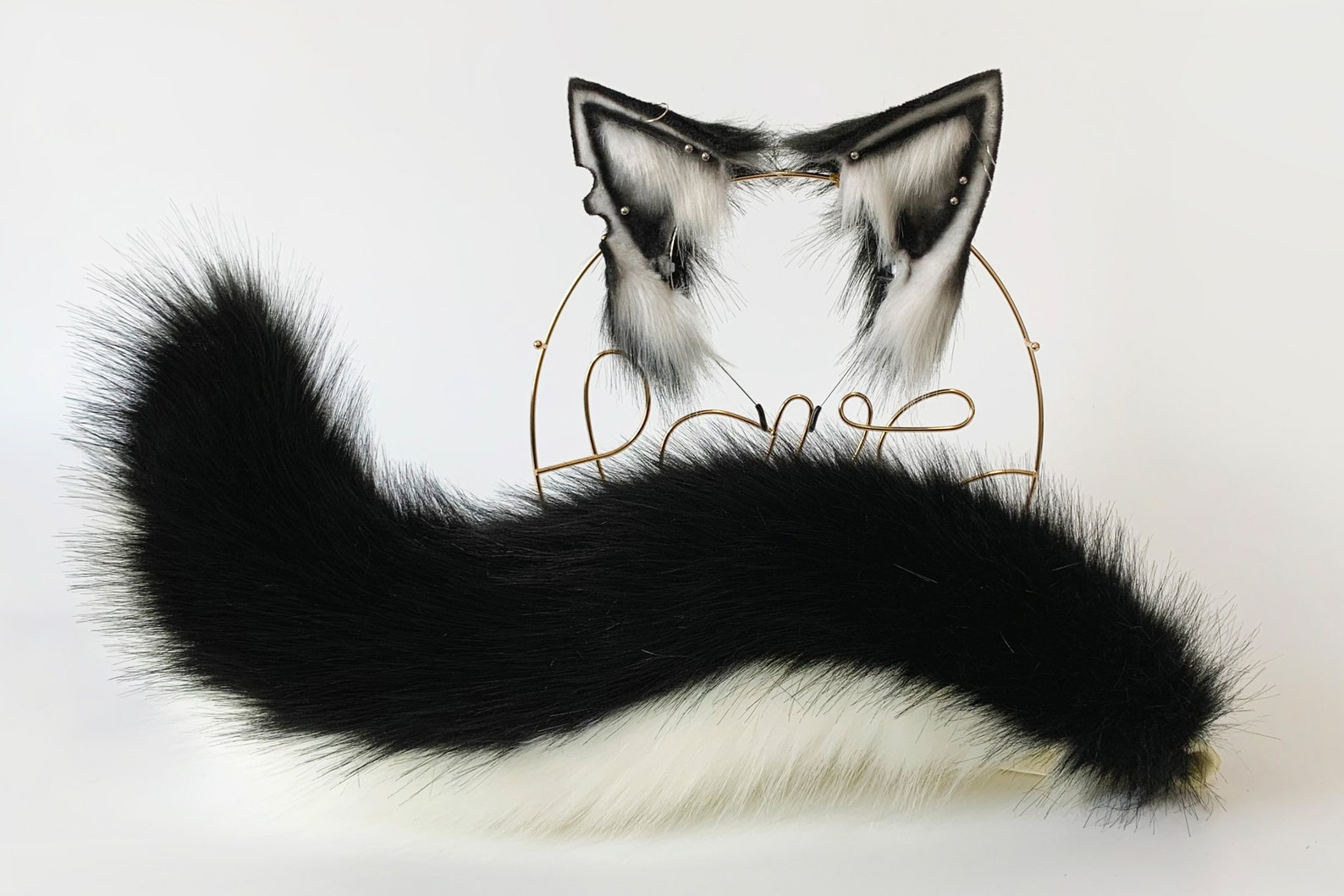 Yoolhamy Fuchs Cosplay Set - Plüsch Maske Mit Schwanz Und Handschuhen