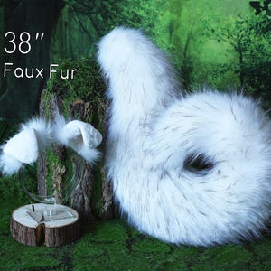 Puppy ear and tail set puppy kemonomimi faux fur shepherd dog tail and ear Shiba Inu dog ear and tail animal cosplay puppy girl puppy boy