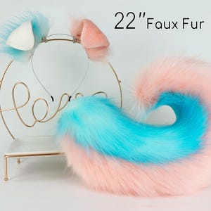 Shepherd dog tail and ear set Shiba Inu dog ear and tail set dog tail animal cosplay petplay puppy ear and tail set puppy tail halloween