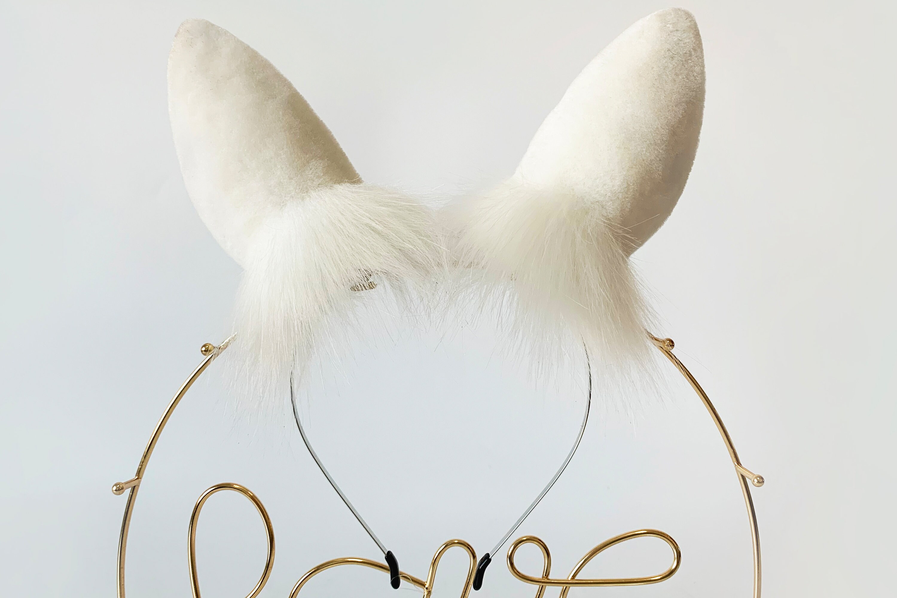 Realistic Bunny Ear and Tail Set White Bunny Ear Cosplay Etsy