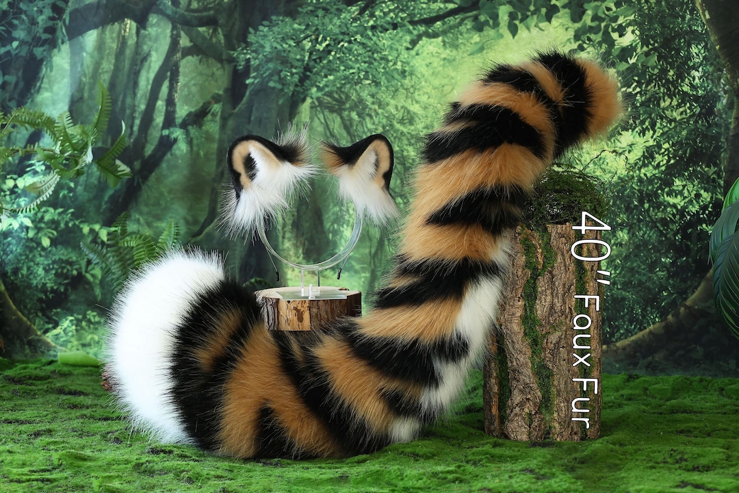 Tiger boy ears n tail