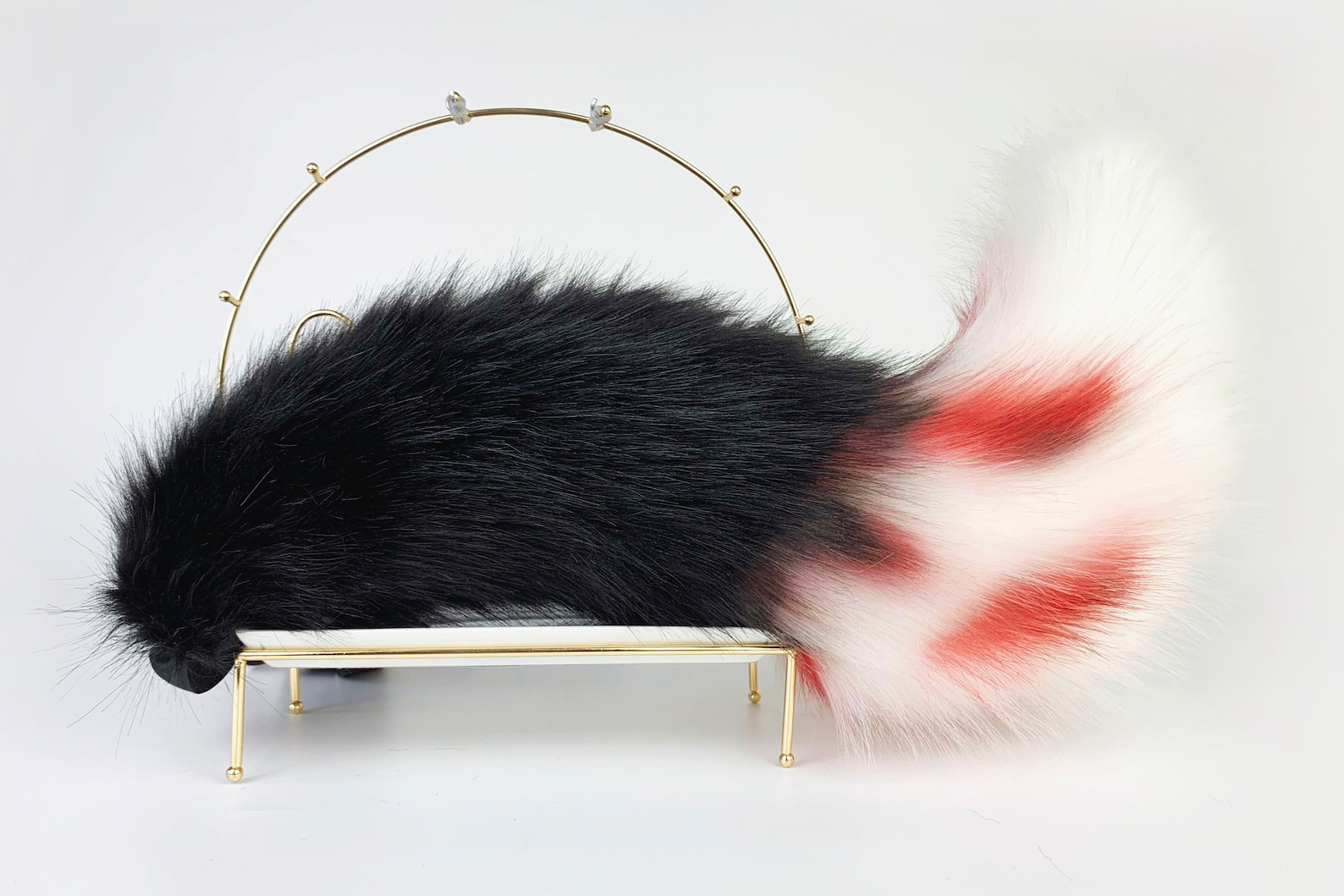 Wolf Ear and Tail Set Realistic Faux Fur Fox Ear and Tail Set Anime ...