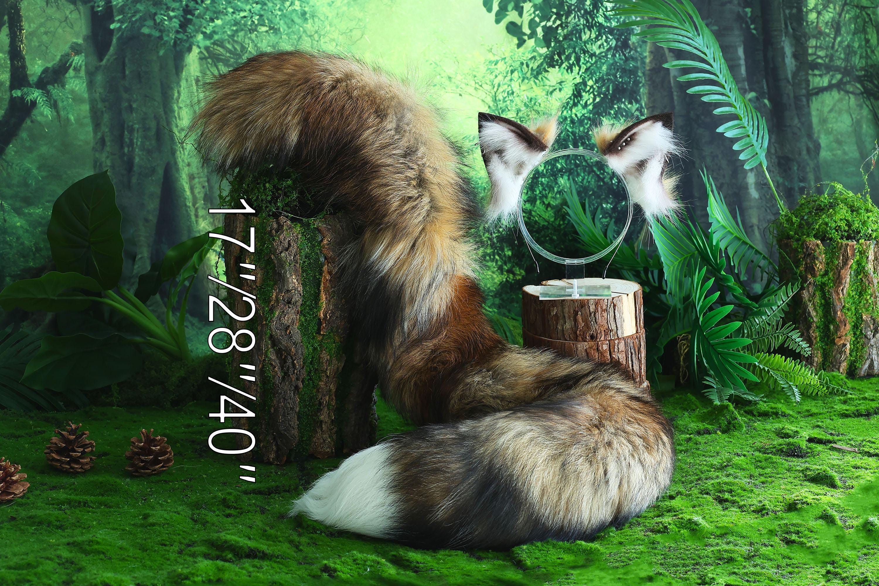 Real fox tail - Etsy 日本