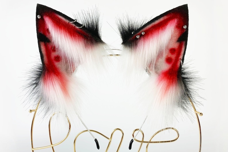 Wolf Ear and Tail Set Realistic Faux Fur Fox Ear and Tail Set Etsy