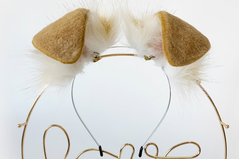 Shepherd dog tail and ear set Shiba Inu dog ear and tail set dog tail animal cosplay petplay puppy ear and tail set puppy girl kemonomimi Headband Ear
