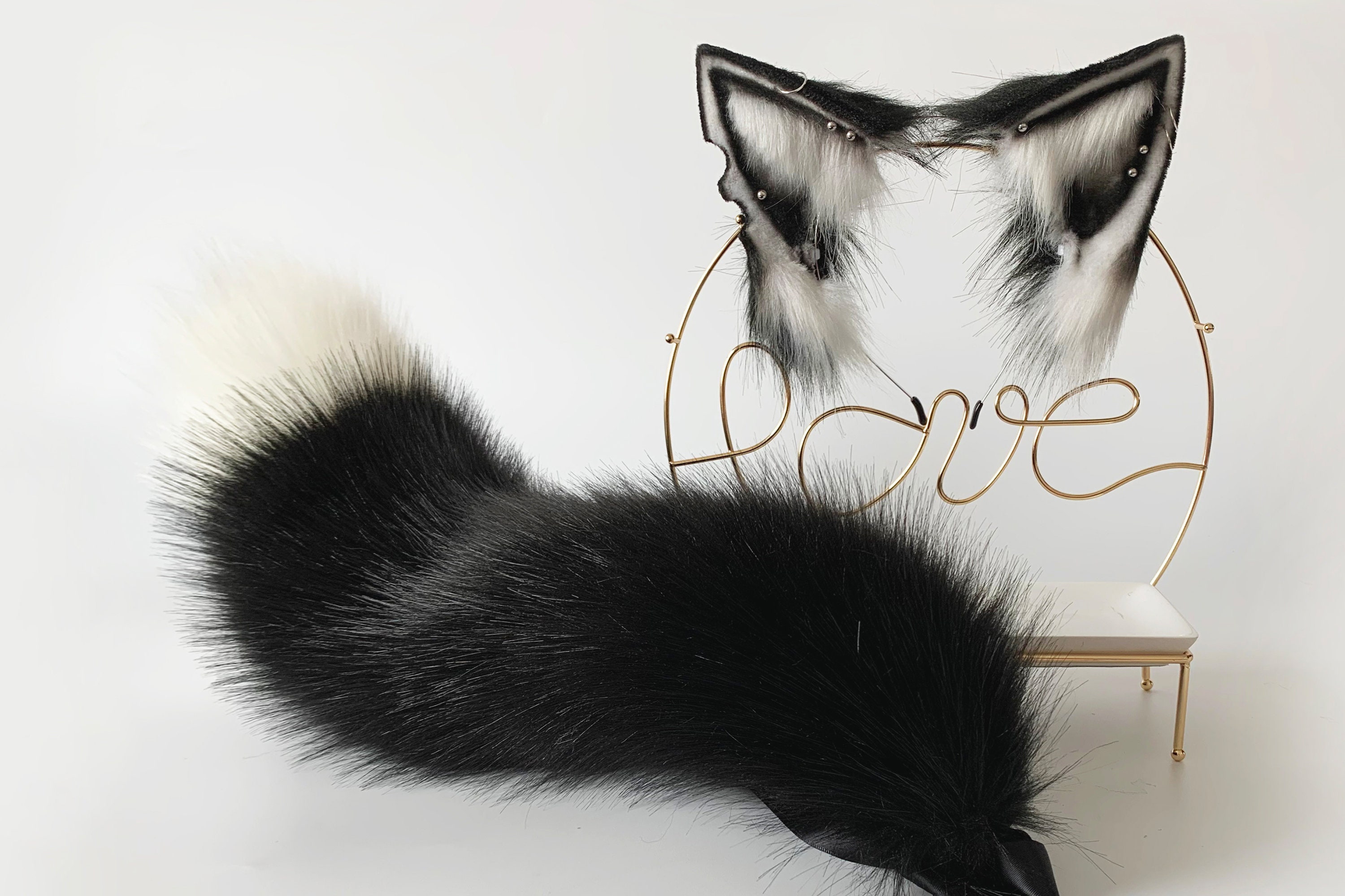 Fuchsschwanz Cosplay - Kunstpelz Schwanz Für Halloween & Karneval