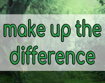 This link is used to make up the difference