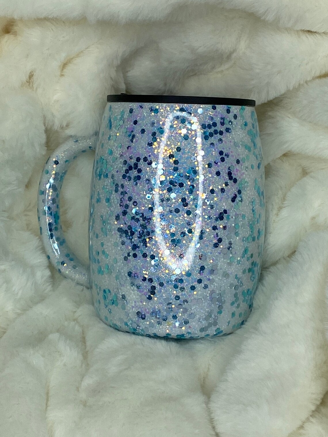 READY TO SHIP 14oz Stainless Steel Glitter Epoxy Coffee Mug Etsy