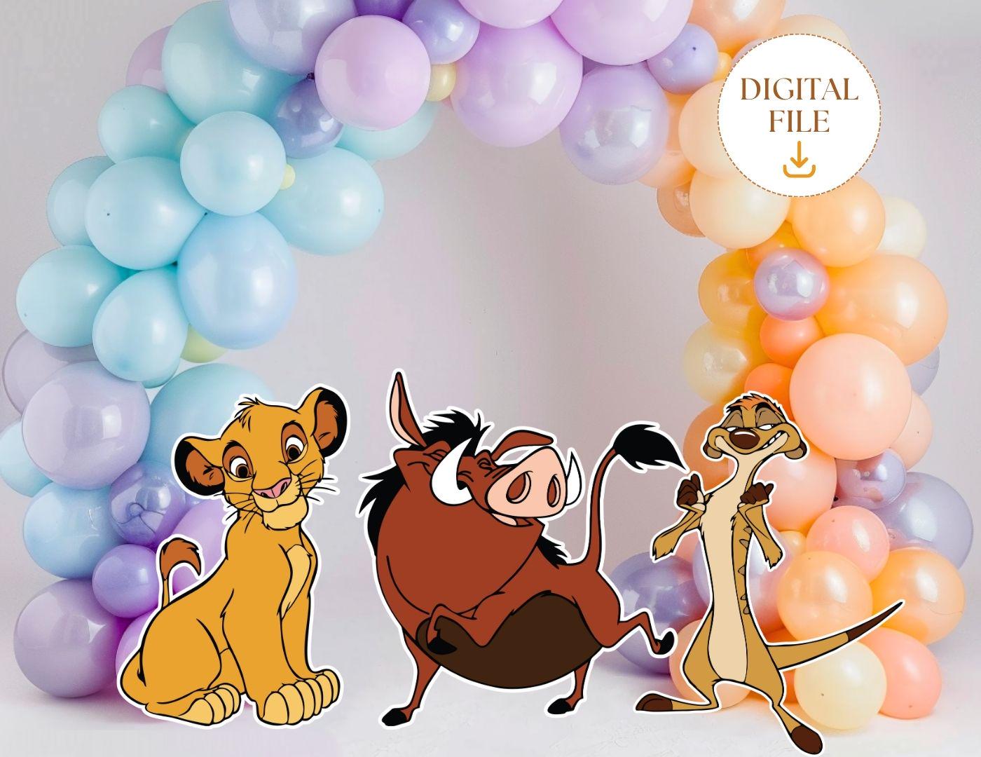 KOBOKO 2 Palloncini A Forma Di Leone Marrone – Decorazioni Feste E Compleanni (Confezione Da 2) - 4