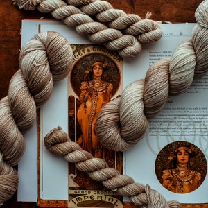 MOËT & CHANDON| Ready to Ship| Hand Dyed Yarn| Semi-Solid Yarn|