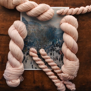 PARASOL| The Tapestry of Trees APRIL Colorway| Ready to Ship| Hand Dyed Yarn| Semi-Solid Yarn|
