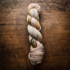 JEWELS| Serendipity Skein| Hand Dyed Yarn| Variegated Speckled Yarn| Classic DK
