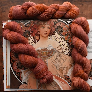 VISION| Ready to Ship| Hand Dyed Yarn| Semi-Solid Yarn|
