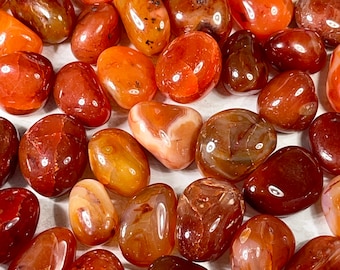Carnelian Tumble | Carnelian Gallet | Sacral Chakra Crystal