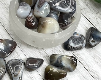 Botswana Agate Tumble (Grounding and Protecting)