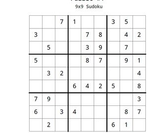 medium hard sudoku etsy
