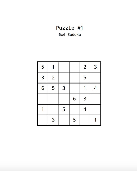 easy sudoku puzzles volume 3 printable japanese games etsy