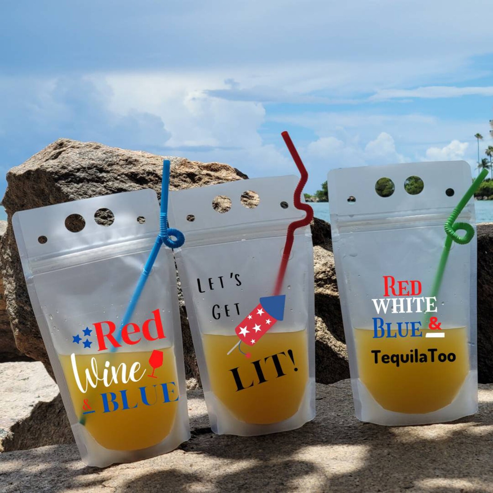 Adult Drink Pouches Personalized Reusable Drink Pouches with Etsy