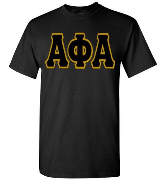 Alpha Phi Alpha TShirt Ed. 22 Etsy