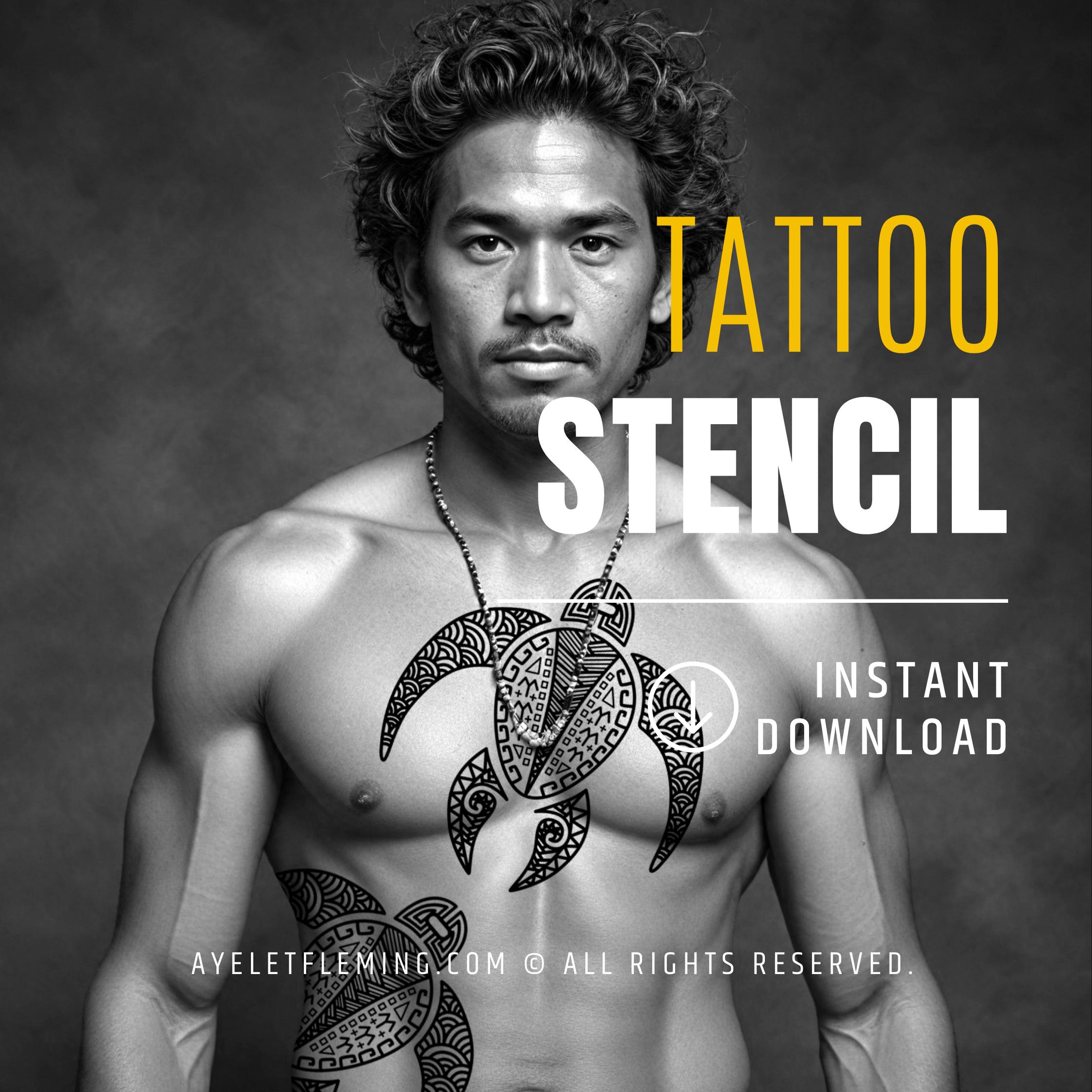 Hawaiian honu tattoo Italia