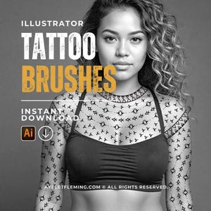 The Ultimate Illustrator Samoan Tribal Tatau Brush Set Vol 1: Create Vector Polynesian Tattoo Art, Custom Stencils & Traditional Patterns