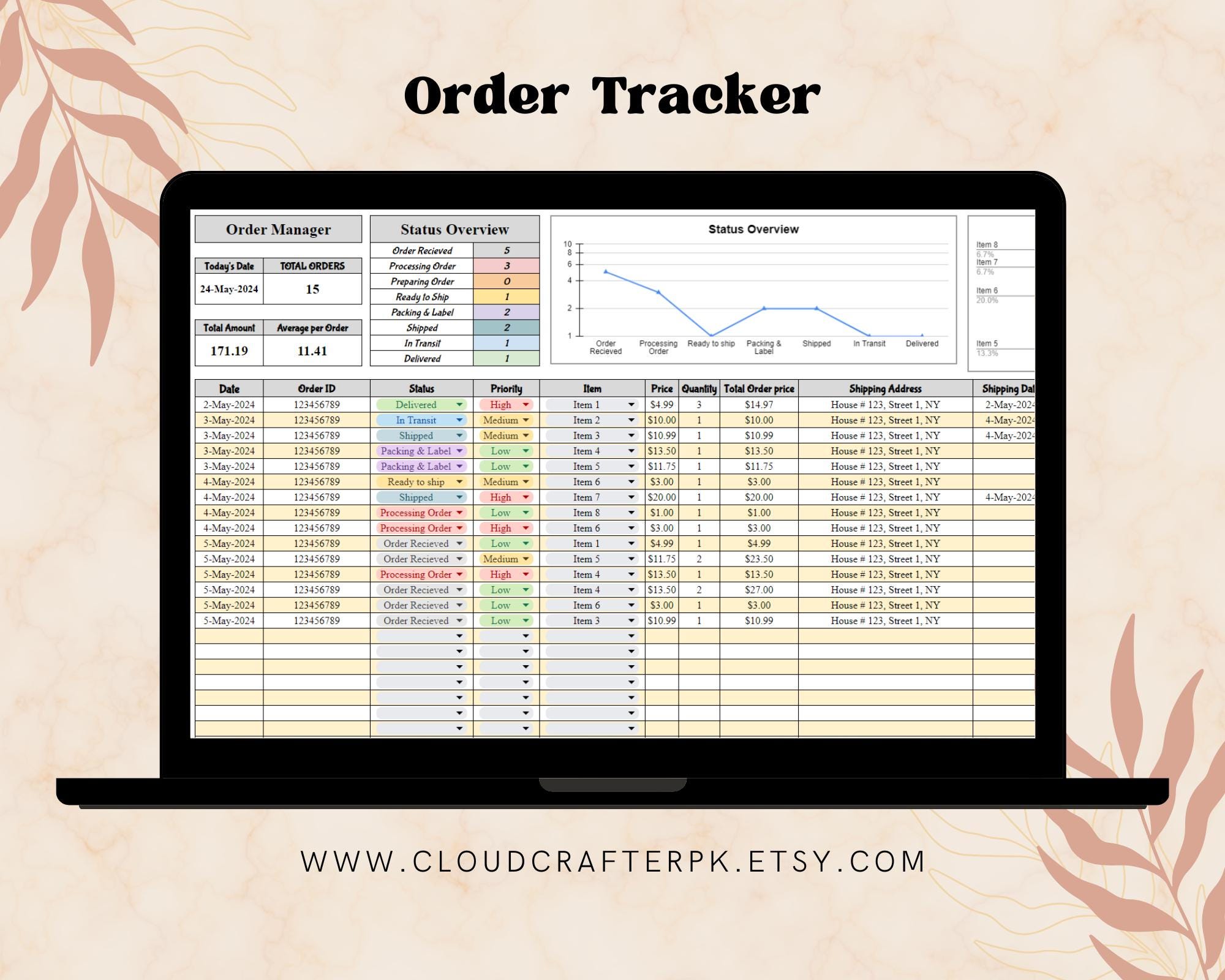 Check My Order Status - Etsy
