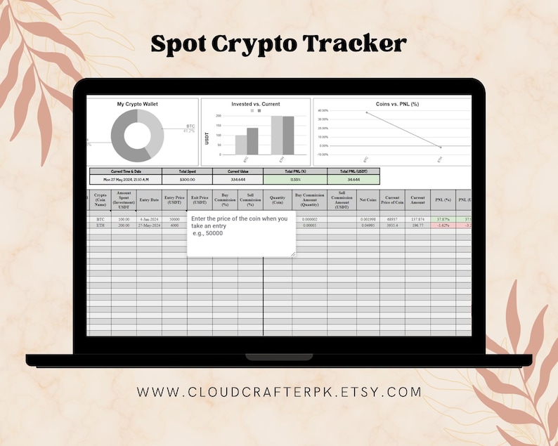 2025 Crypto Excel Template, Investment Tracking, Portfolio Tracking ...