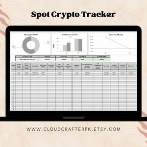 2025 Crypto google sheet template, investment tracking, Portfolio tracking, crypto tracking, Cryptocurrency template, crypto trading,Bitcoin