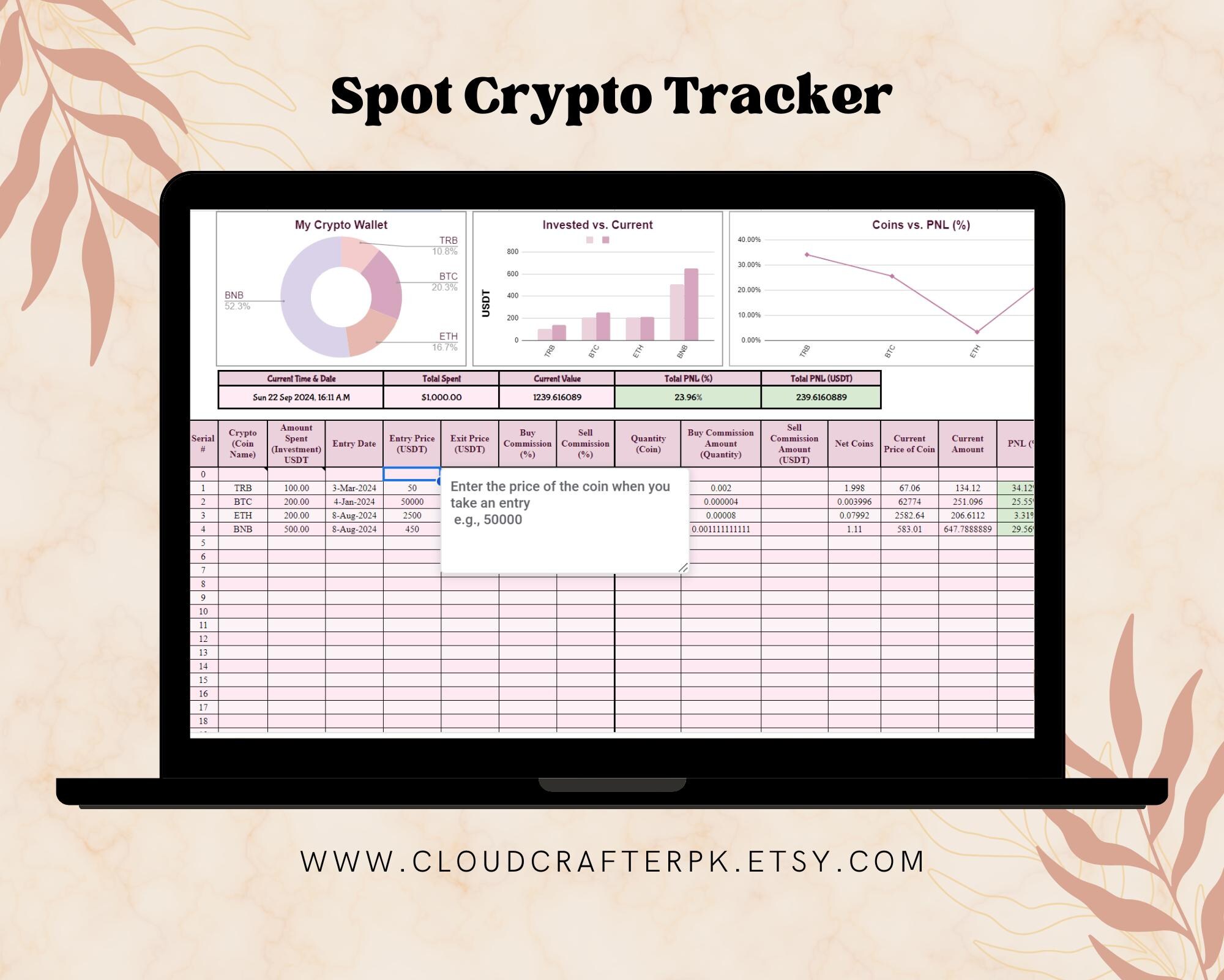 2025 Crypto Excel Template, Investment Tracking, Portfolio Tracking, Crypto  Tracking, Cryptocurrency Excel Template, Crypto Trading, Bitcoin - Etsy