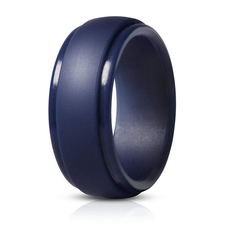 4PCS Silicone Rings for Men Women Silicone Wedding and Engagement