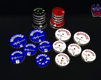 Wound Trackers (Bundle set) customised colour