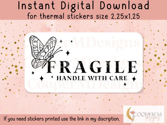 Fragile Handle With Care Fragile Sticker Png Fragile Png Etsy