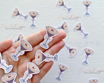 Espresso Martini Confetti, Bridal Shower, Bachelorette Party, Dirty 30, Birthday, Love is Brewing