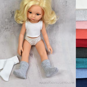 Doll SOCKS for Paola Reina, handmade doll clothes