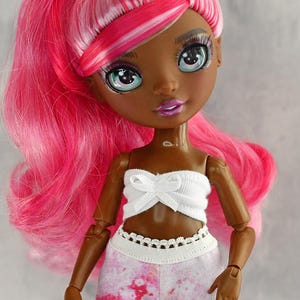 Poppentop voor Rainbow High, handgemaakte poppenkleding