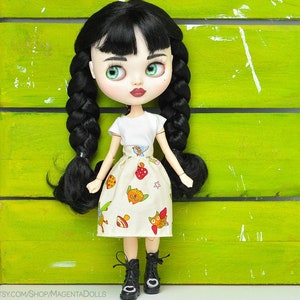 Blythe SKIRT, Doll Clothes, 1/6 fashion