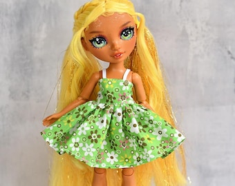Puppenkleid für Rainbow High, handgefertigte Puppenkleidung