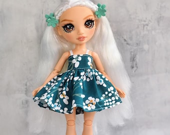 Puppenkleid für Rainbow High, handgefertigte Puppenkleidung