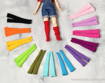 SOCKS for Blythe, Doll socks, 1/6 scale doll clothes, 12" fashion