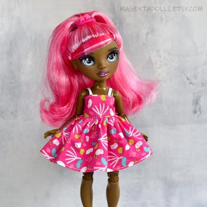 Puppenkleid für Rainbow High, handgefertigte Puppenkleidung