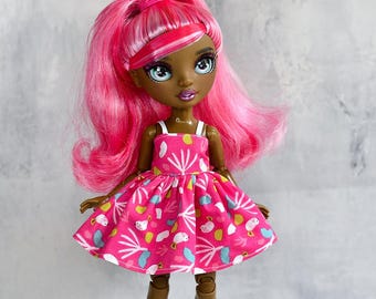 Puppenkleid für Rainbow High, handgefertigte Puppenkleidung