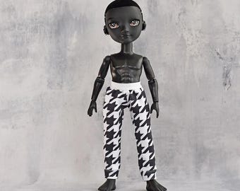 Pants for Rainbow High boy, joggers, handmade doll clothes