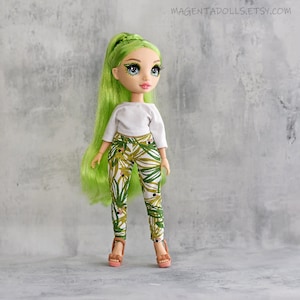 Hose, Jeans für Rainbow High, handgefertigte Puppenkleidung