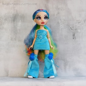 Kledingset voor Rainbow High, handgemaakte poppenkleding